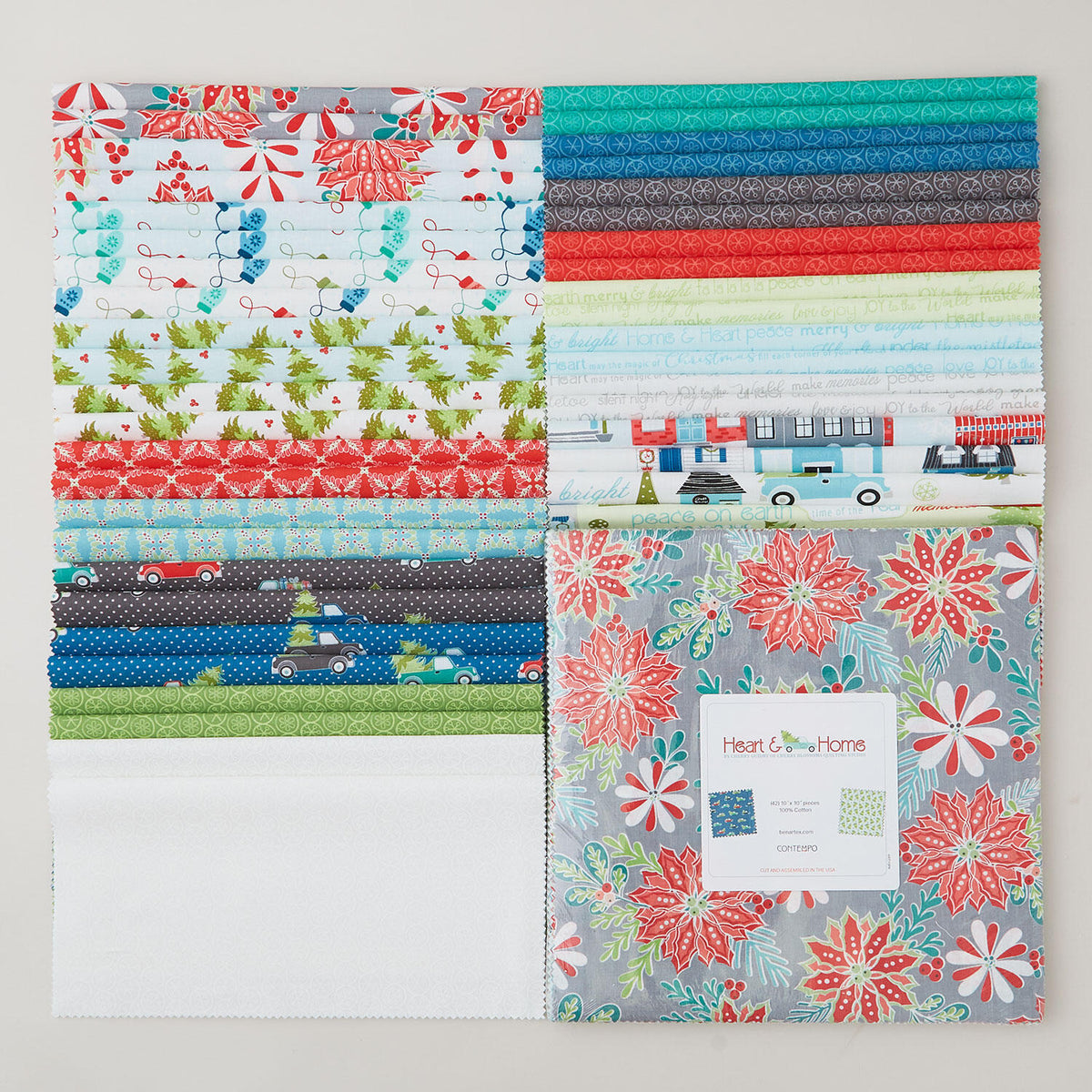Heart and Home 10" Squares