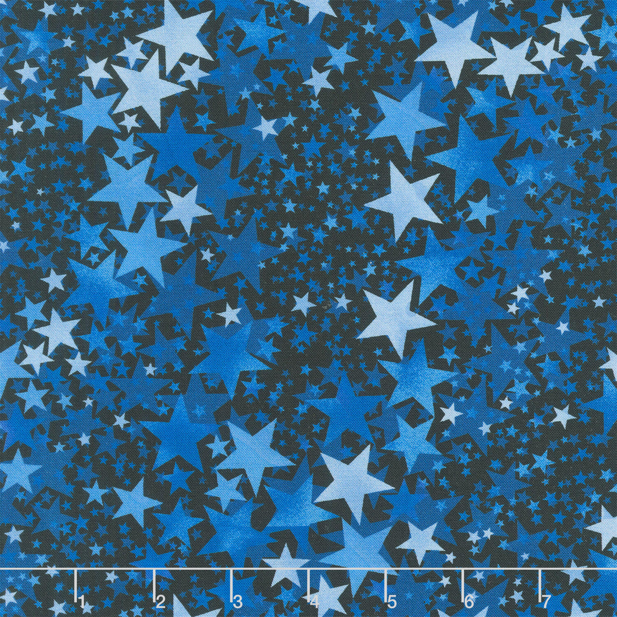 Patriotic 108" - Starlight Blue 108" Wide Backing