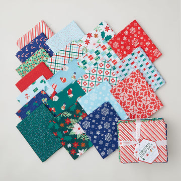 Christmas In Quilt Town Fat Quarter Bundle