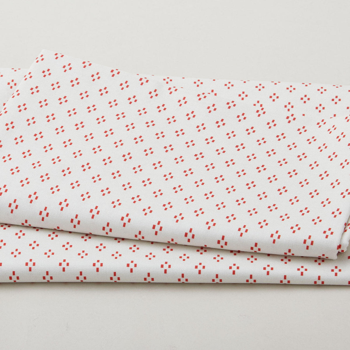 The Bright Side - Dash Diamonds White 2 Yard Cut