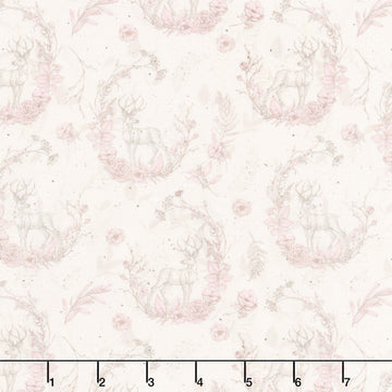 Christmas Magic - Deer Ivory Yardage