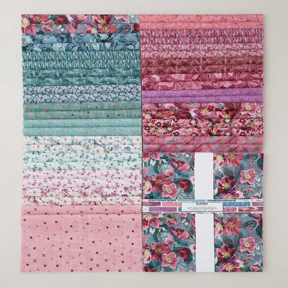 Lush and Lavish Digitally Printed 10" Squares
