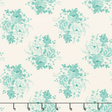 Sunday Brunch - Mia Teal Yardage