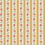 Village Life - Agnes Ochre Yardage