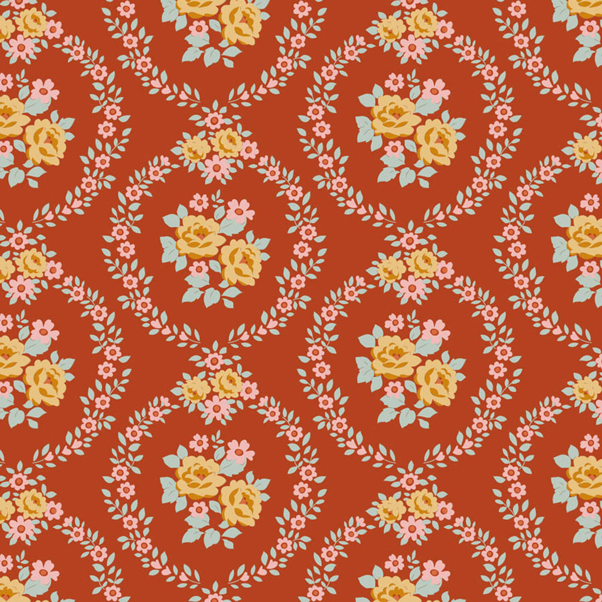 Village Life - Mable Rust Yardage