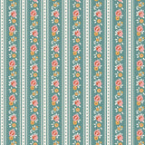 Village Life - Agnes Teal Yardage