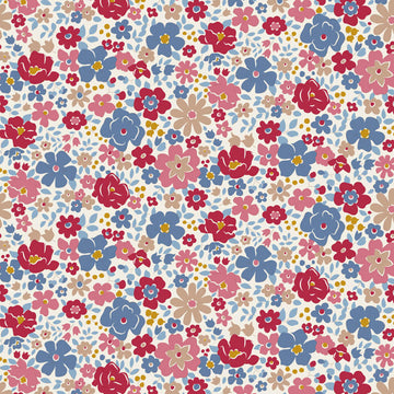 Village Life - Esther Cold Cream Yardage