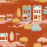 Village Life - Village Rust Yardage