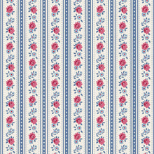Village Life - Agnes Blue Yardage