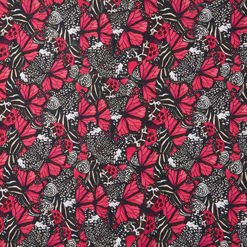 Monarch Gardens - Monarch Illusions Pink Yardage