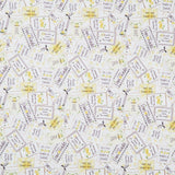 Lemon Zest - Signs Multi Color Yardage