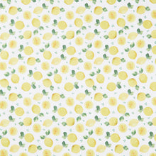 Lemon Zest - Tossed Lemons White Yardage