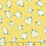 Lemon Zest - Floral Yellow Yardage