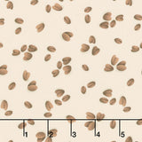 Perfect Blend - Coffee Beans Light Khaki Yardage