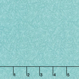 Perfect Blend - Linework Turquoise Yardage