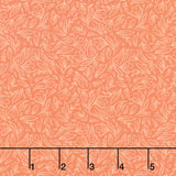 Perfect Blend - Linework Rust Yardage