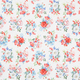 Americana - Tossed Bouquets Light Cream Digitally Printed Yardage