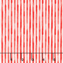 Americana - Stripe Red Digitally Printed Yardage