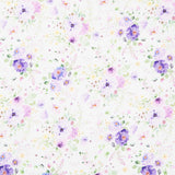 Chateau En Fleur - Bouquets White Yardage