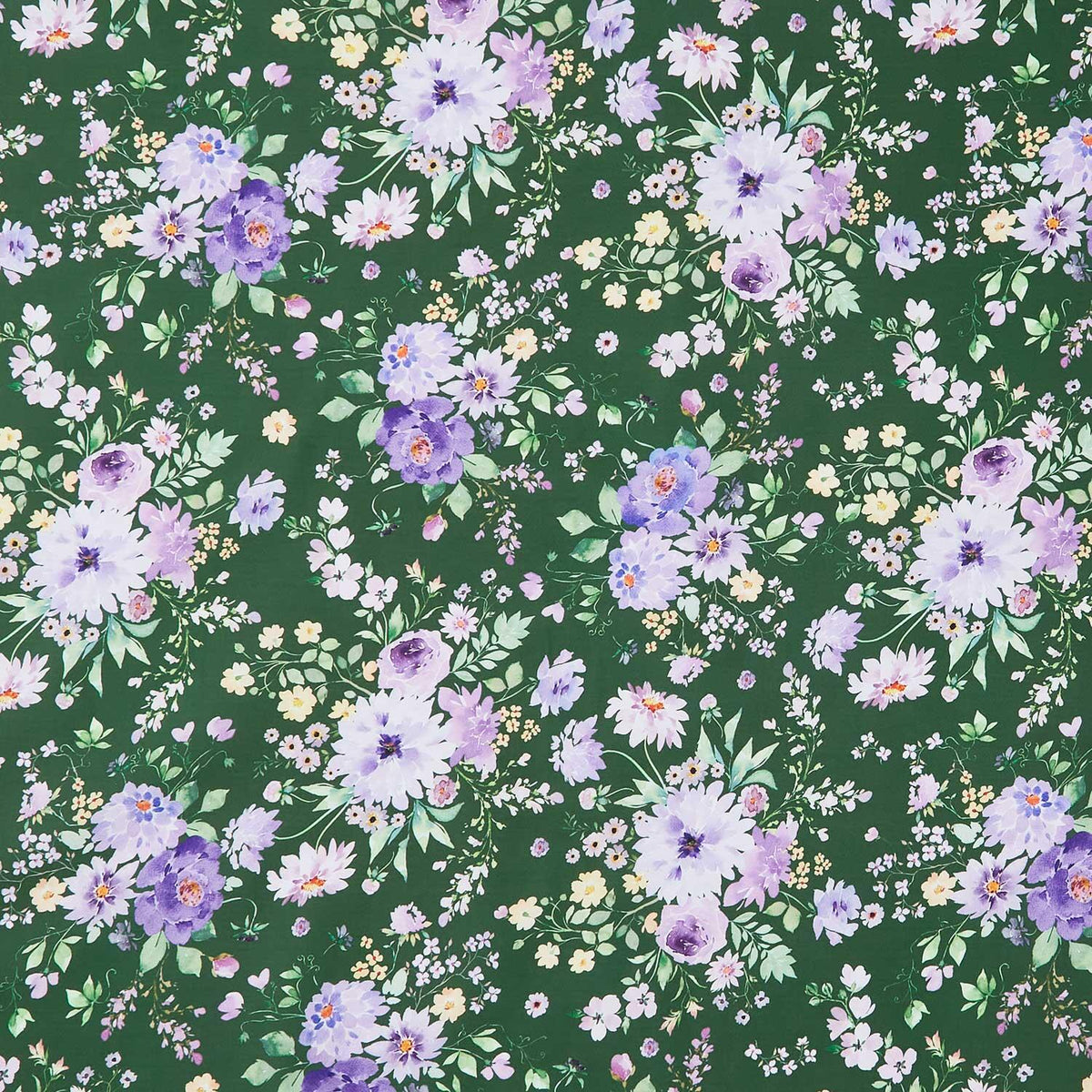 Chateau En Fleur - Bouquets Forest Yardage