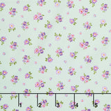 Chateau En Fleur - Ditsy Light Green Yardage
