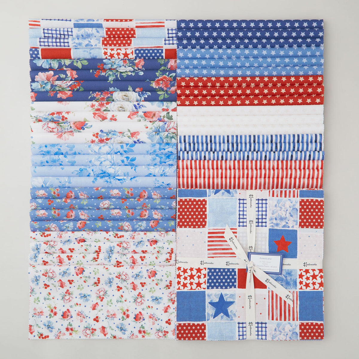 Americana Digitally Printed 10" Squares