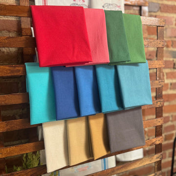 Color Dyed Flour Sack Dishtowel - Royal