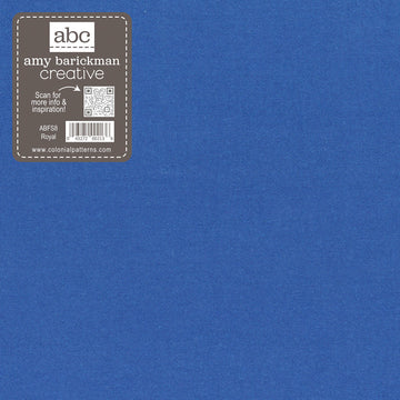 Color Dyed Flour Sack Dishtowel - Royal