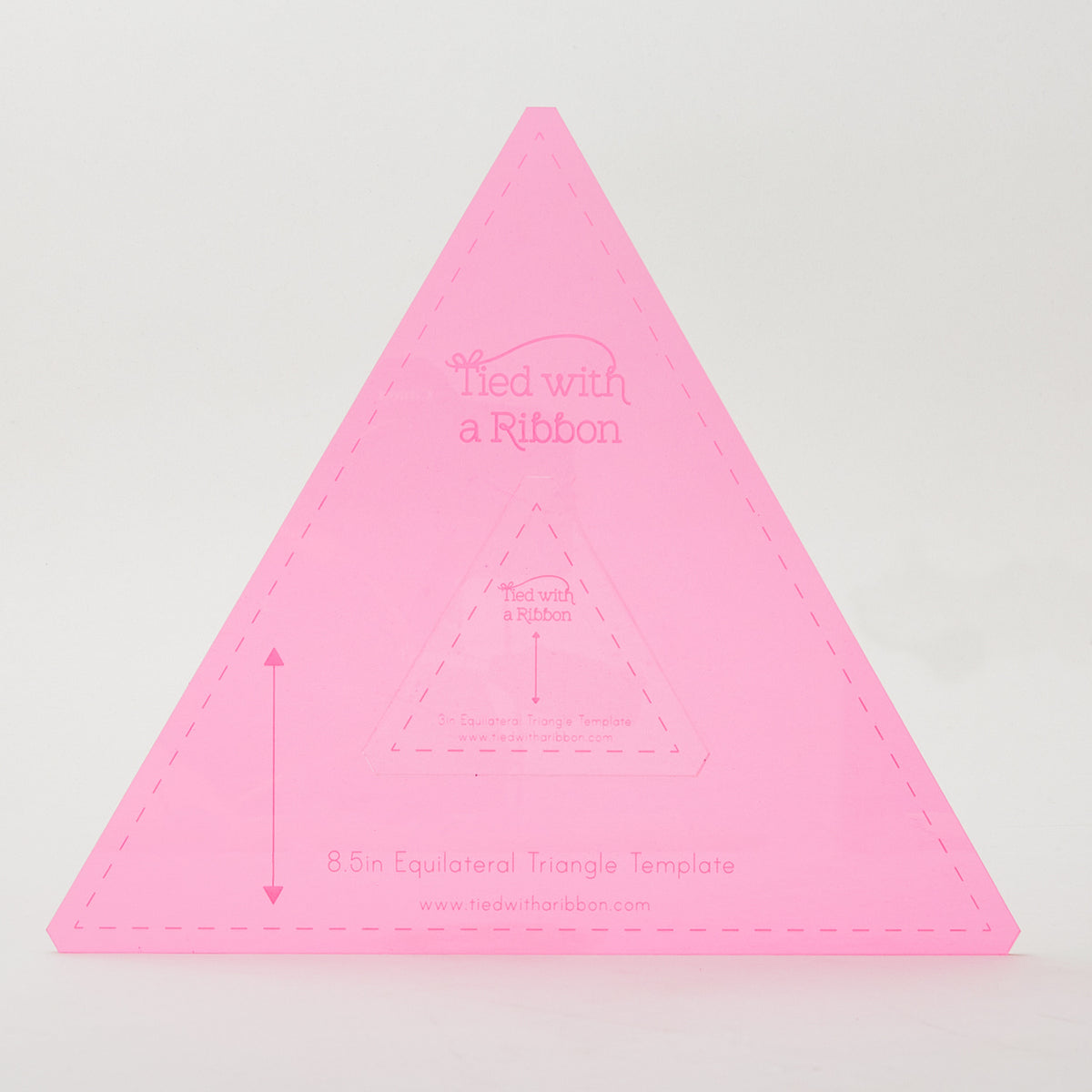 8.5" & 3" Equilateral Triangle Template Set