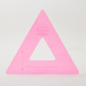 8.5" & 3" Equilateral Triangle Template Set