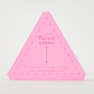 8.5" & 3" Equilateral Triangle Template Set