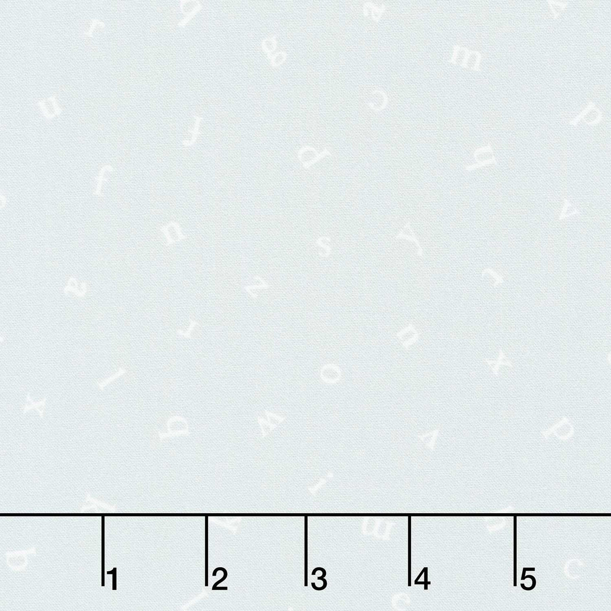 ABC's of Love - Steel Yardage