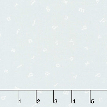 ABC's of Love - Steel Yardage