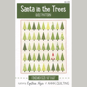 Santa in the Trees Quilt Pattern