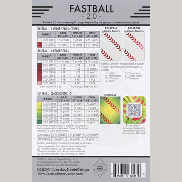 Fastball 2.0 Quilt Pattern
