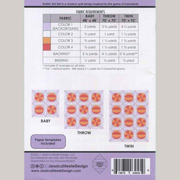 Nothin' But Net Quilt Pattern