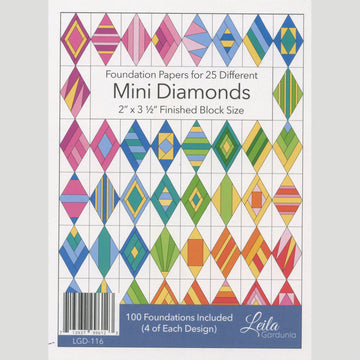 Mini Diamonds Foundation Paper-Piecing Pad