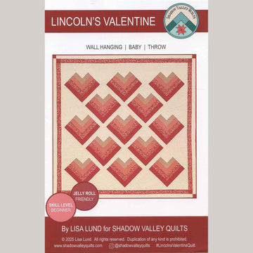 Lincoln's Valentine Quilt Pattern