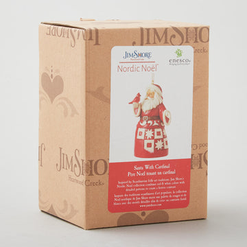 Jim Shore Heartwood Creek Nordic Noel Santa Ornament