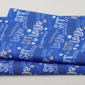 Sit Stay Love Favorites - Words Blue 2 Yard Cut