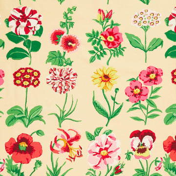 Kaffe Fassett Collective - February 2025 Flower Studies Ecru Yardage