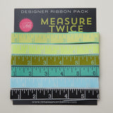 Tula Pink Measure Twice Designer Ribbon Pack - Cool