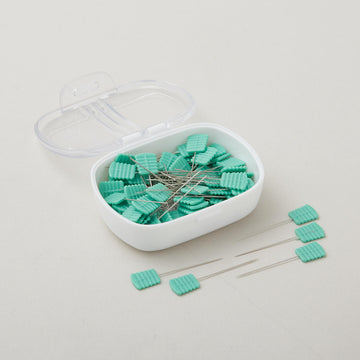 Magic Pins™ Flathead Patchwork Extra Long Fine Pins - 100 count