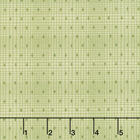 Love Bugs - Textured Dots Green Yardage