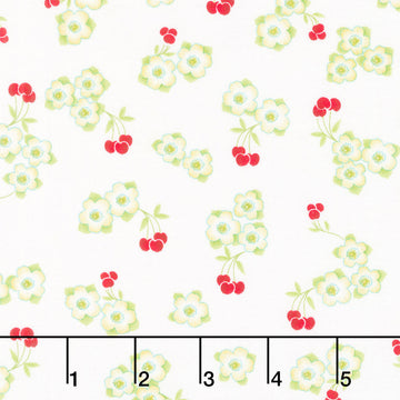 Jubilee - Small Cherry Blossom Multi Yardage