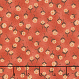 Flower Pot Prints - Tossed Dandelions Pink Yardage