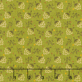 Flower Pot Prints - Clover Patch Green Yardage