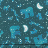 Happy Campers - Constellations Dark Blue Yardage