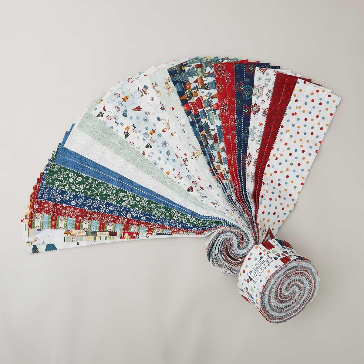 Nordic Holiday Village 2 1/2" Strips