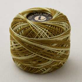 Missouri Star #8 Variegated Perle Cotton 10 Gram Ball - Olive (879)